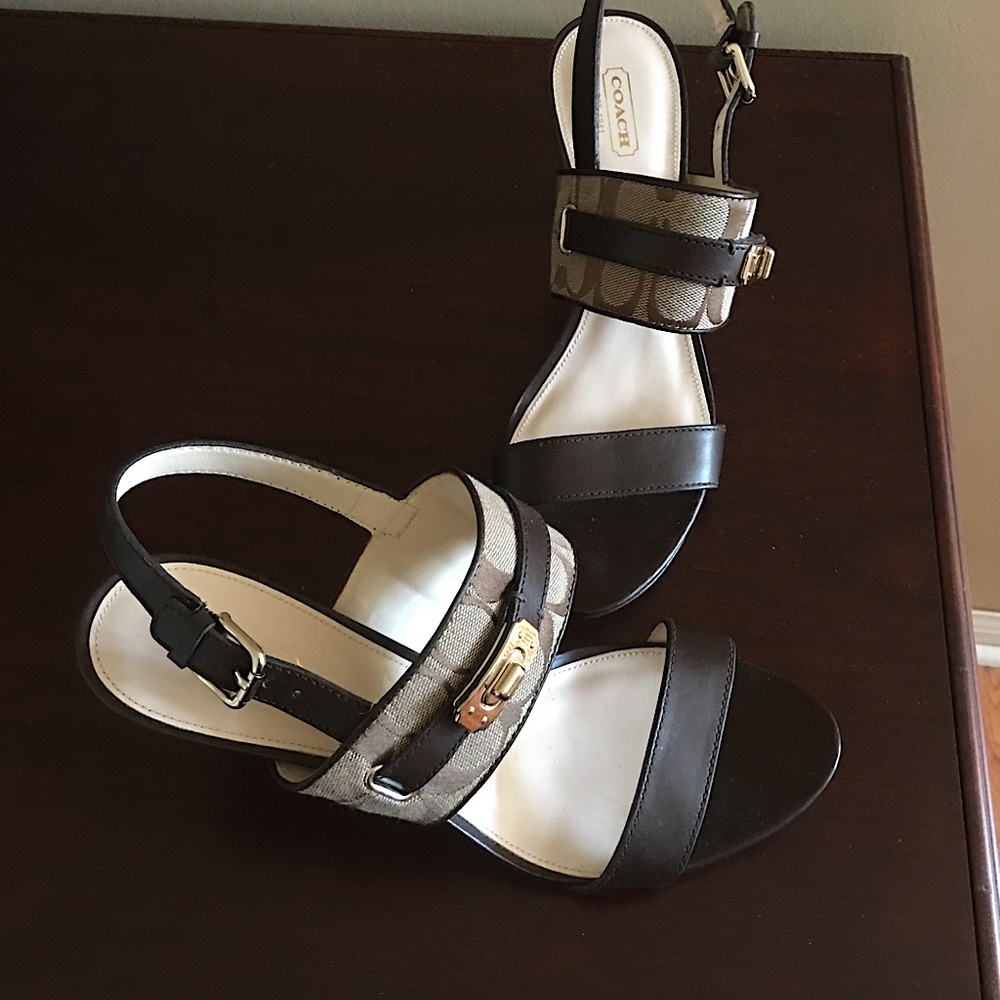 Designer shoes for sale - great condition all size 10! coach shoes size 9.5